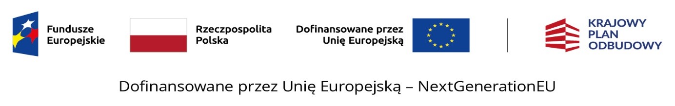 logotypy Unii Europejskiej NextGeneration